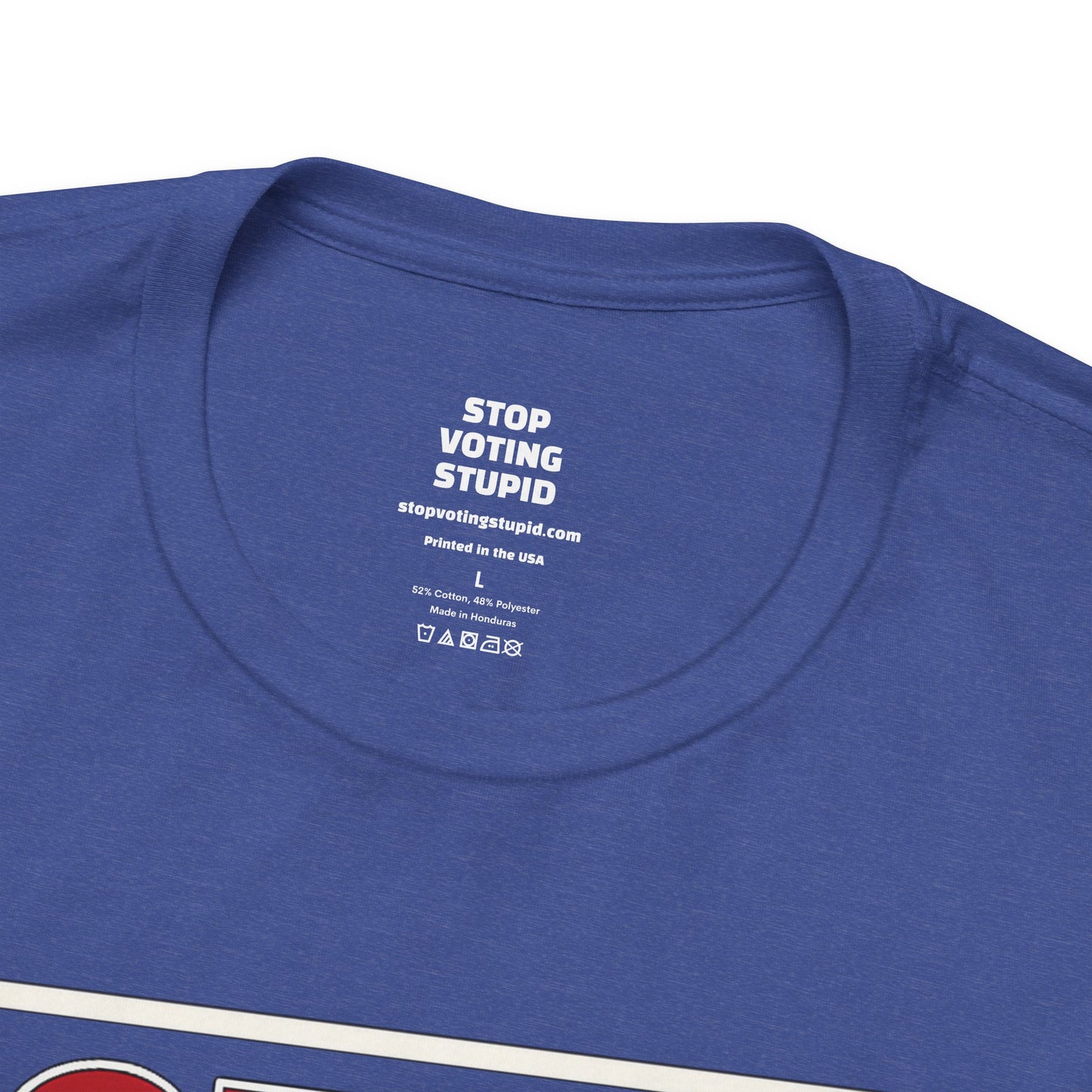 Stop Voting Stupid – Unisex Protest Tee (Size XS-4XL)
