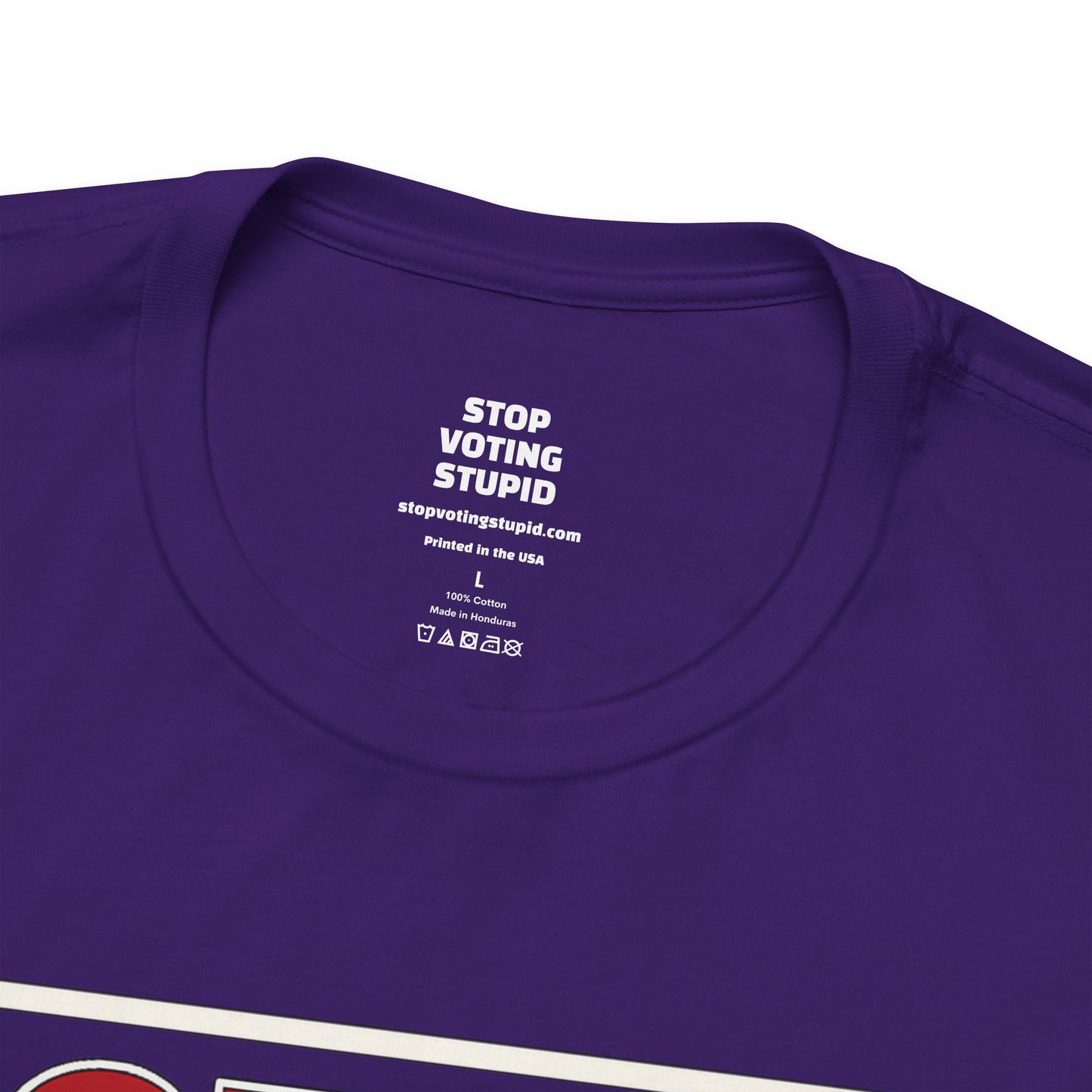 Stop Voting Stupid – Unisex Protest Tee (Size XS-4XL)