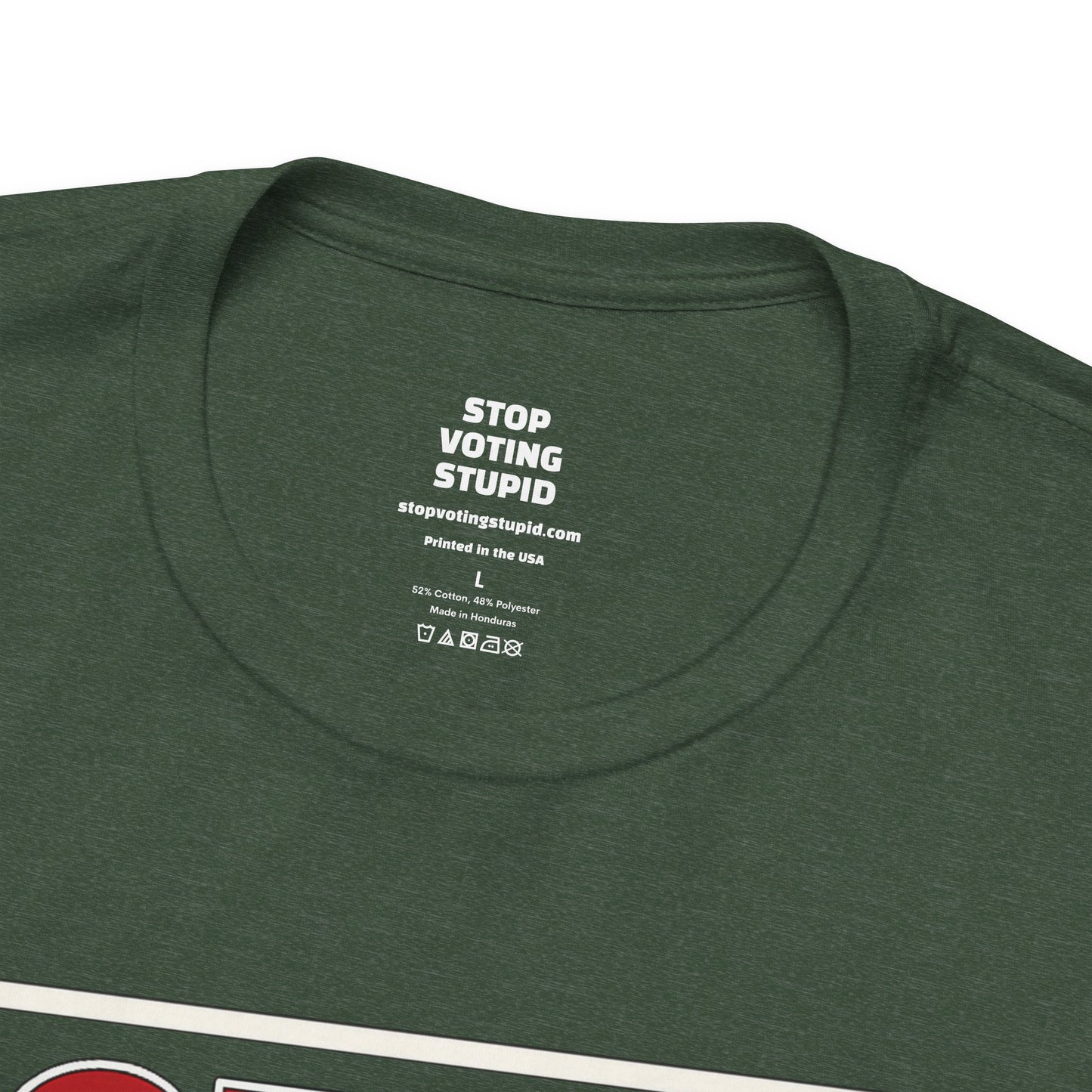 Stop Voting Stupid – Unisex Protest Tee (Size XS-4XL)