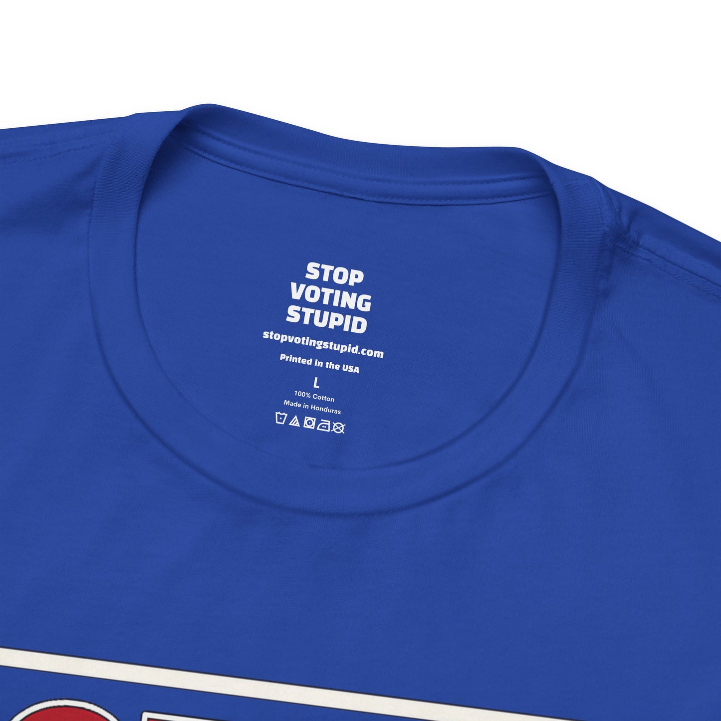 Stop Voting Stupid – Unisex Protest Tee (Size XS-4XL)