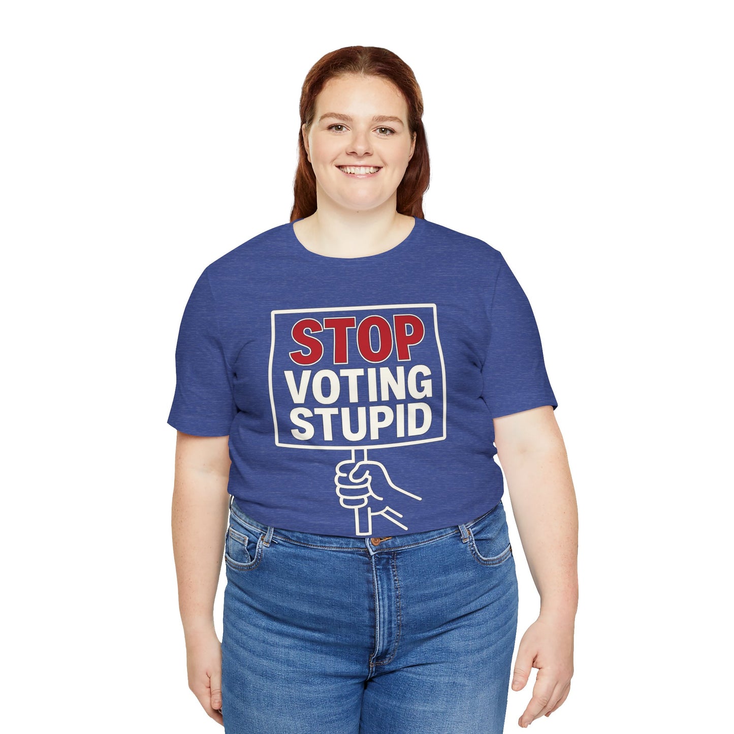 Stop Voting Stupid – Unisex Protest Tee (Size XS-4XL)