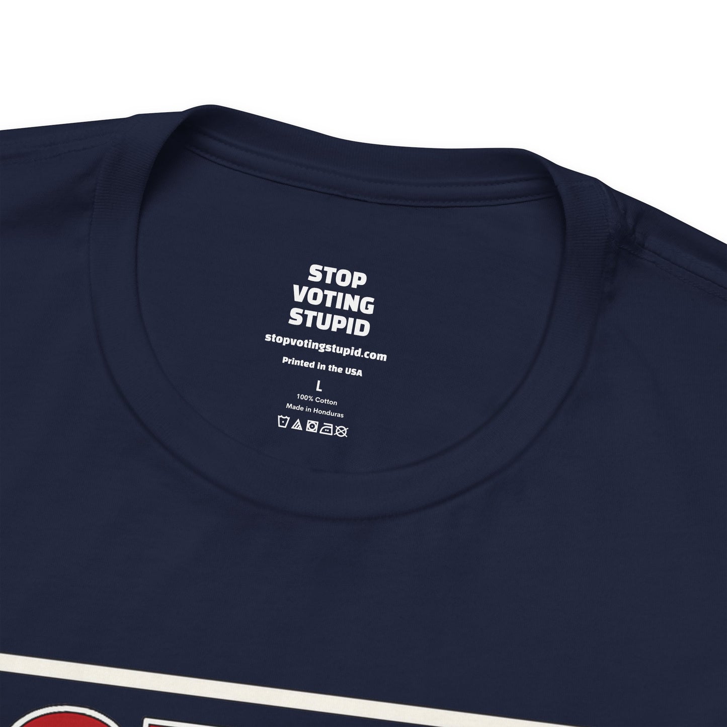 Stop Voting Stupid – Unisex Protest Tee (Size XS-4XL)