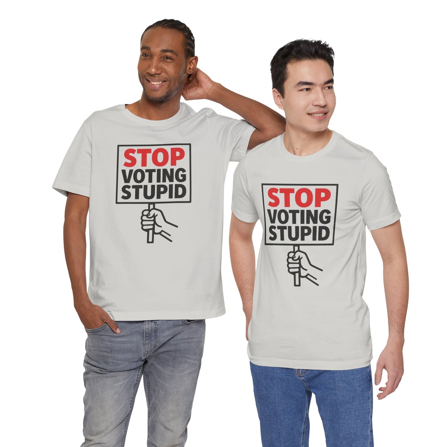 Stop Voting Stupid – Unisex Protest Tee (Size XS-4XL)