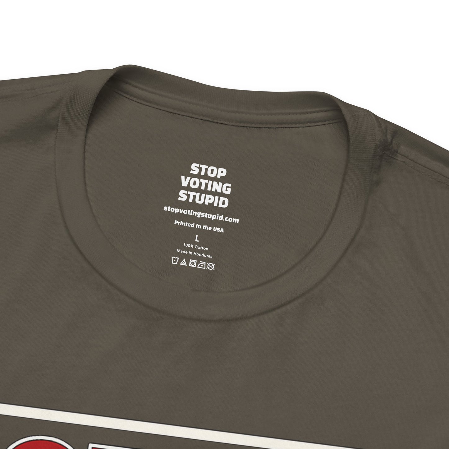 Stop Voting Stupid – Unisex Protest Tee (Size XS-4XL)