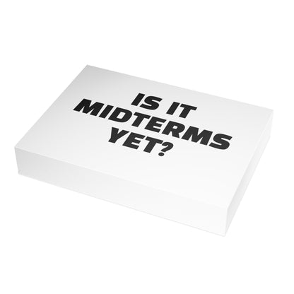 Is It Midterms Yet? Activism Card – Single or Set - Black and White