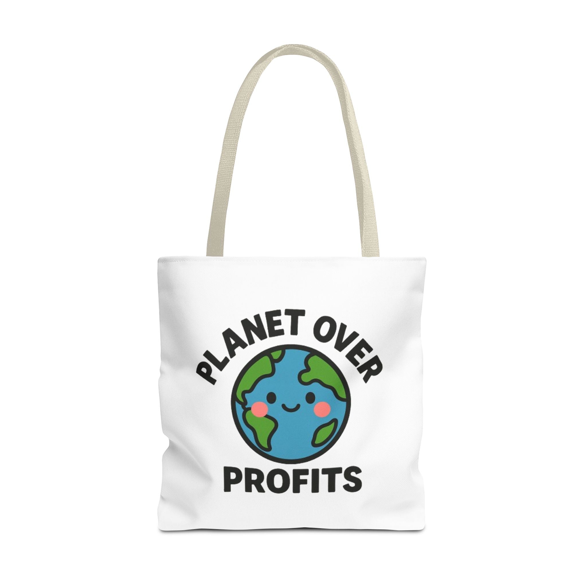 Planet Over Profits Design - Activist Tote Bag (Unisex) | Civic Goods