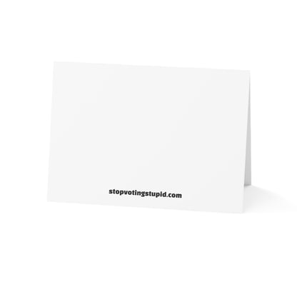Is It Midterms Yet? Activism Card – Single or Set - Black and White