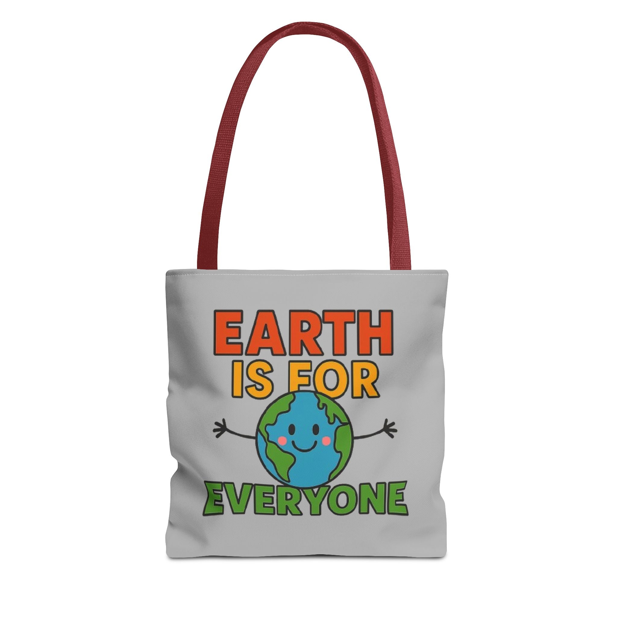 Earth Is For Everyone - Activist Tote Bag (Grey) | Civic Goods