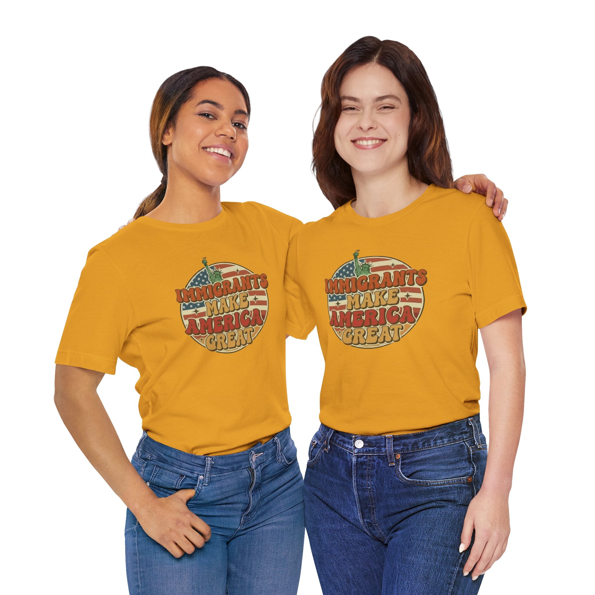 Immigrants Make America Great -  Activism Tee (Unisex) | Civic Goods