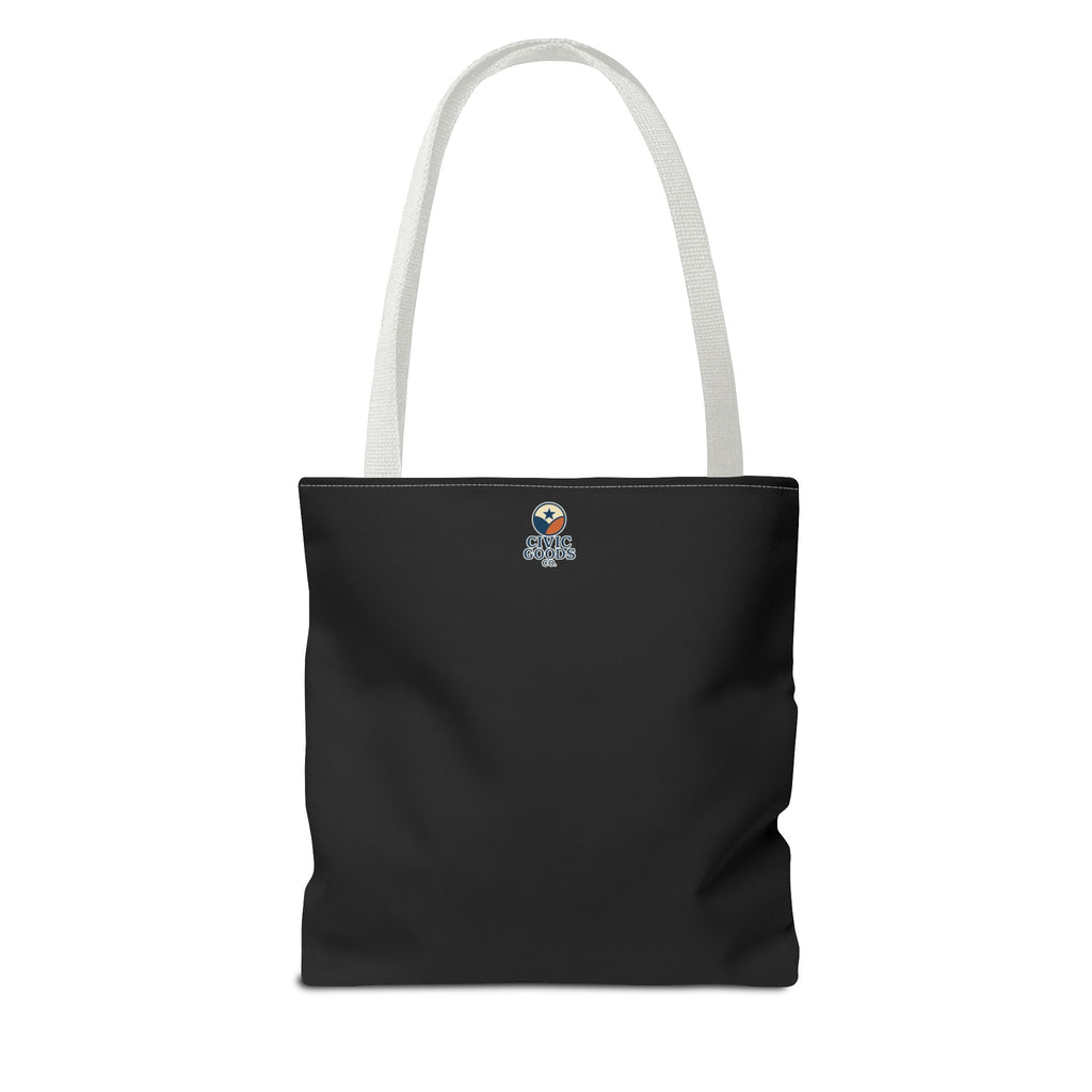 Unprecedented Again - Activist Tote Bag (Black) | Civic Goods