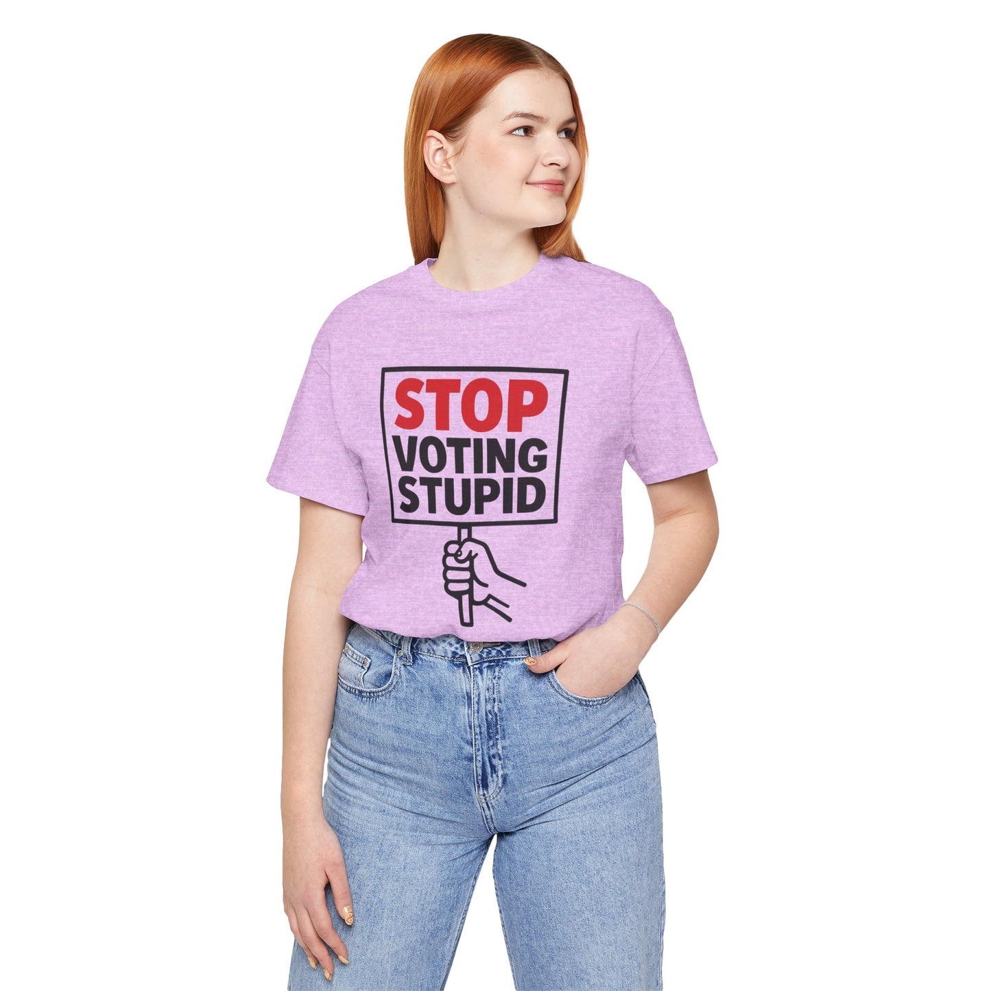 Stop Voting Stupid – Unisex Protest Tee (Size XS-4XL)