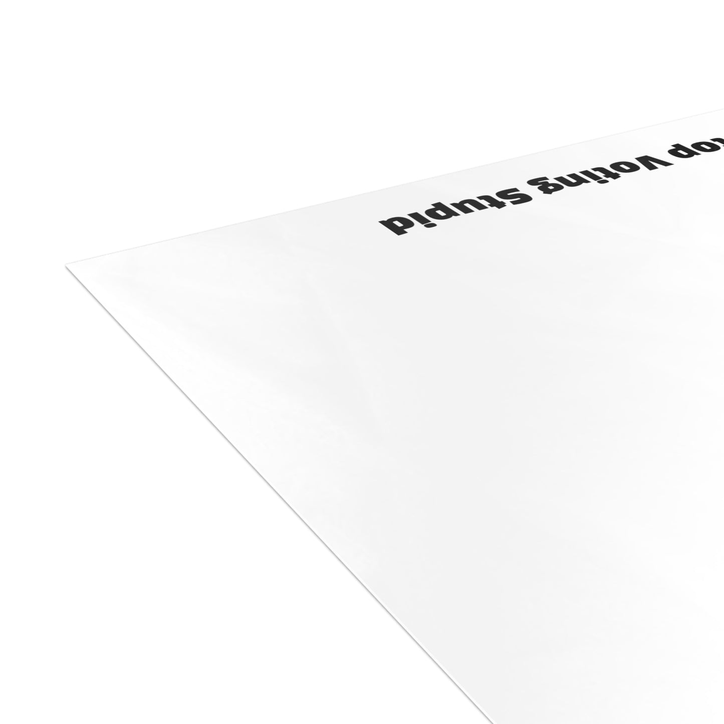 Stop Electing Predators Activism Card – Single or Set - Black and White