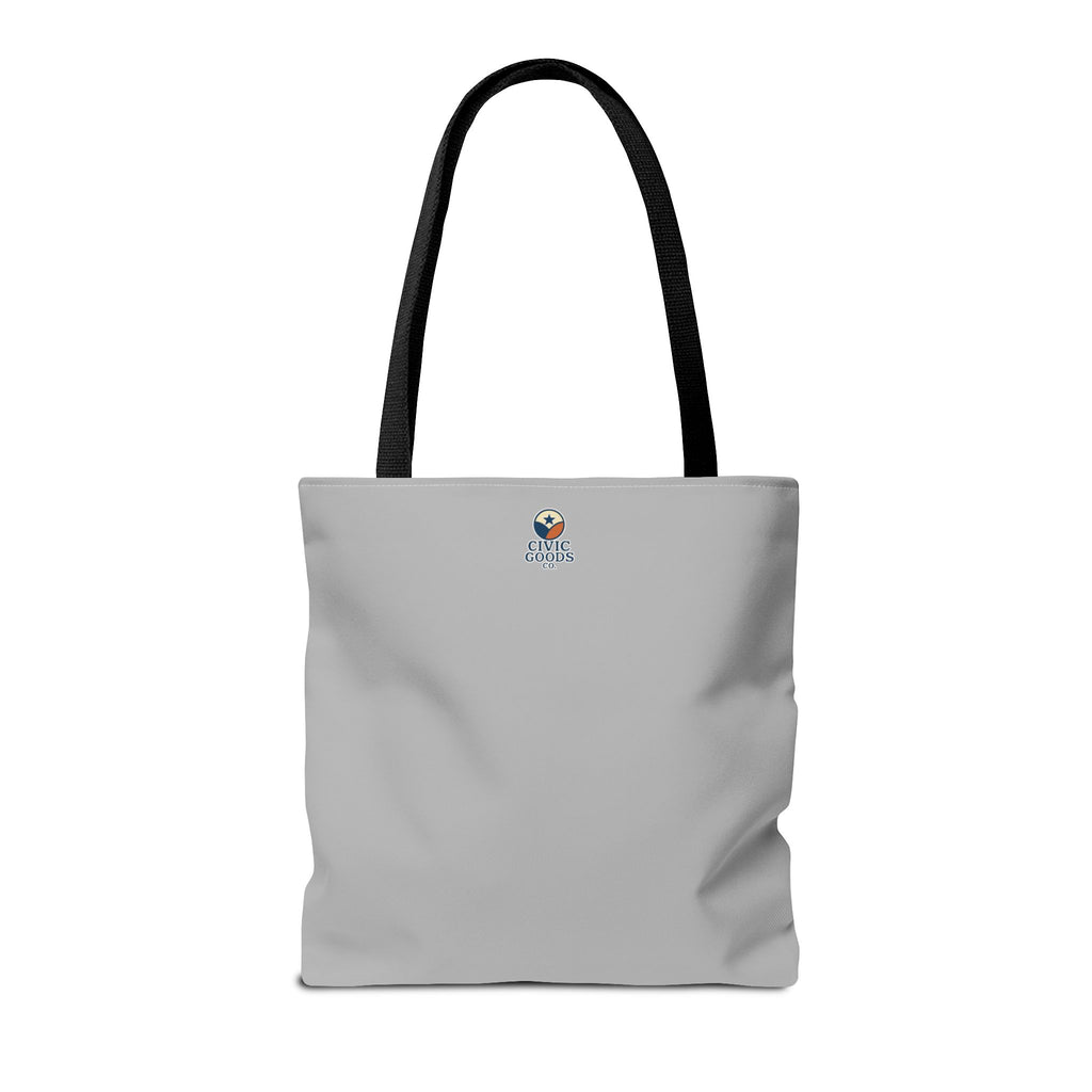 Earth Is For Everyone - Activist Tote Bag (Grey) | Civic Goods