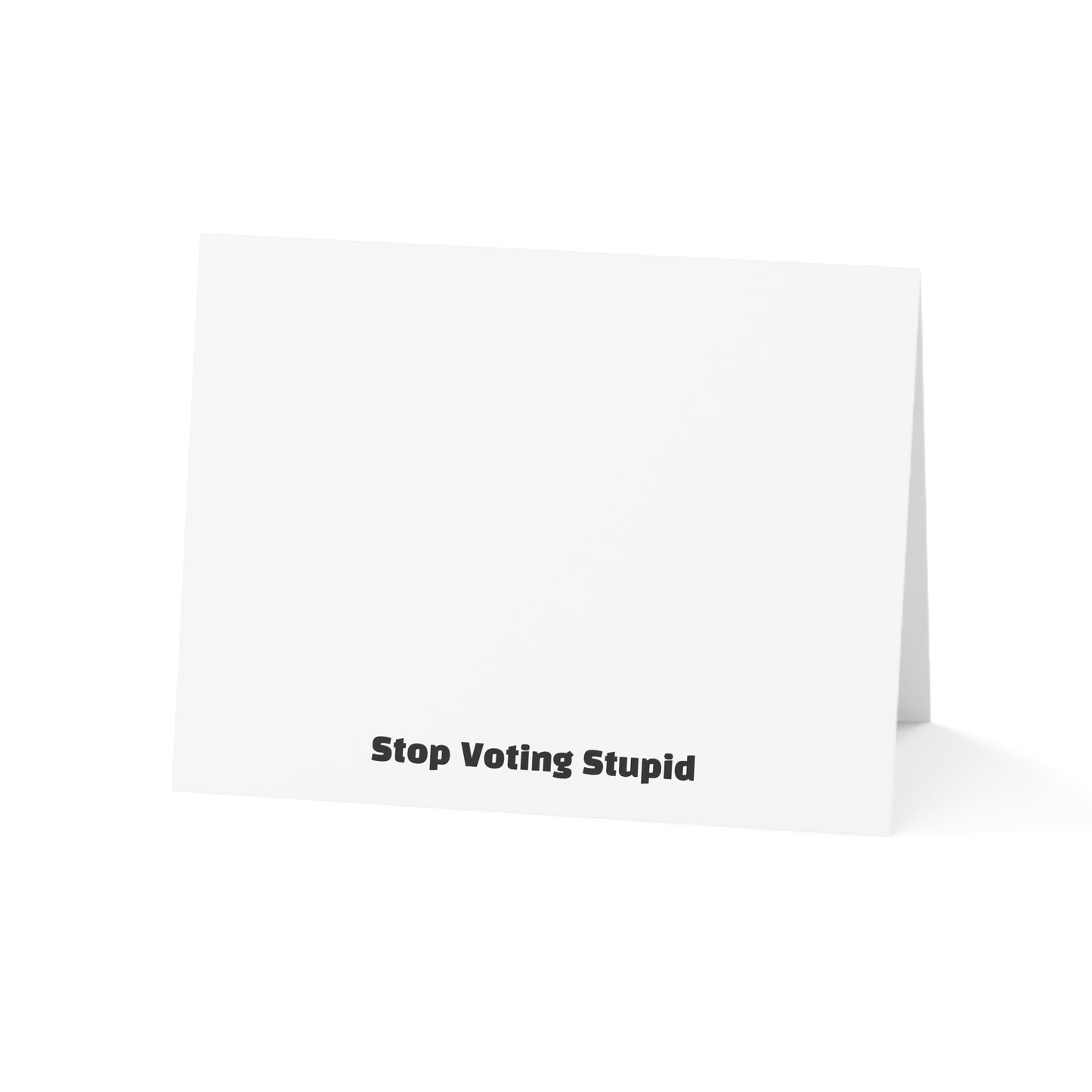 Stop Electing Predators Activism Card – Single or Set - Black and White