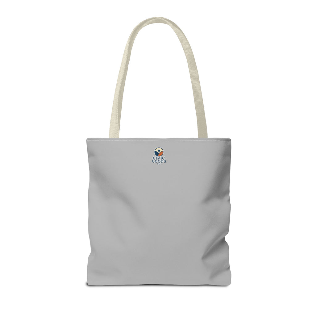 Earth Is For Everyone - Activist Tote Bag (Grey) | Civic Goods