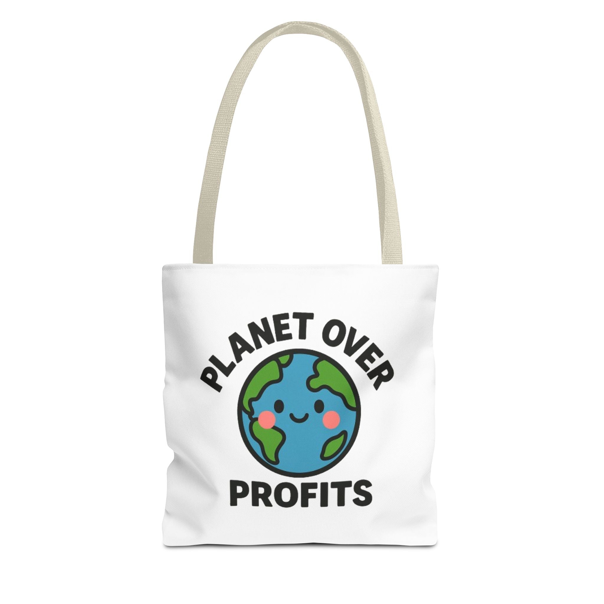 Planet Over Profits Design - Activist Tote Bag (Unisex) | Civic Goods