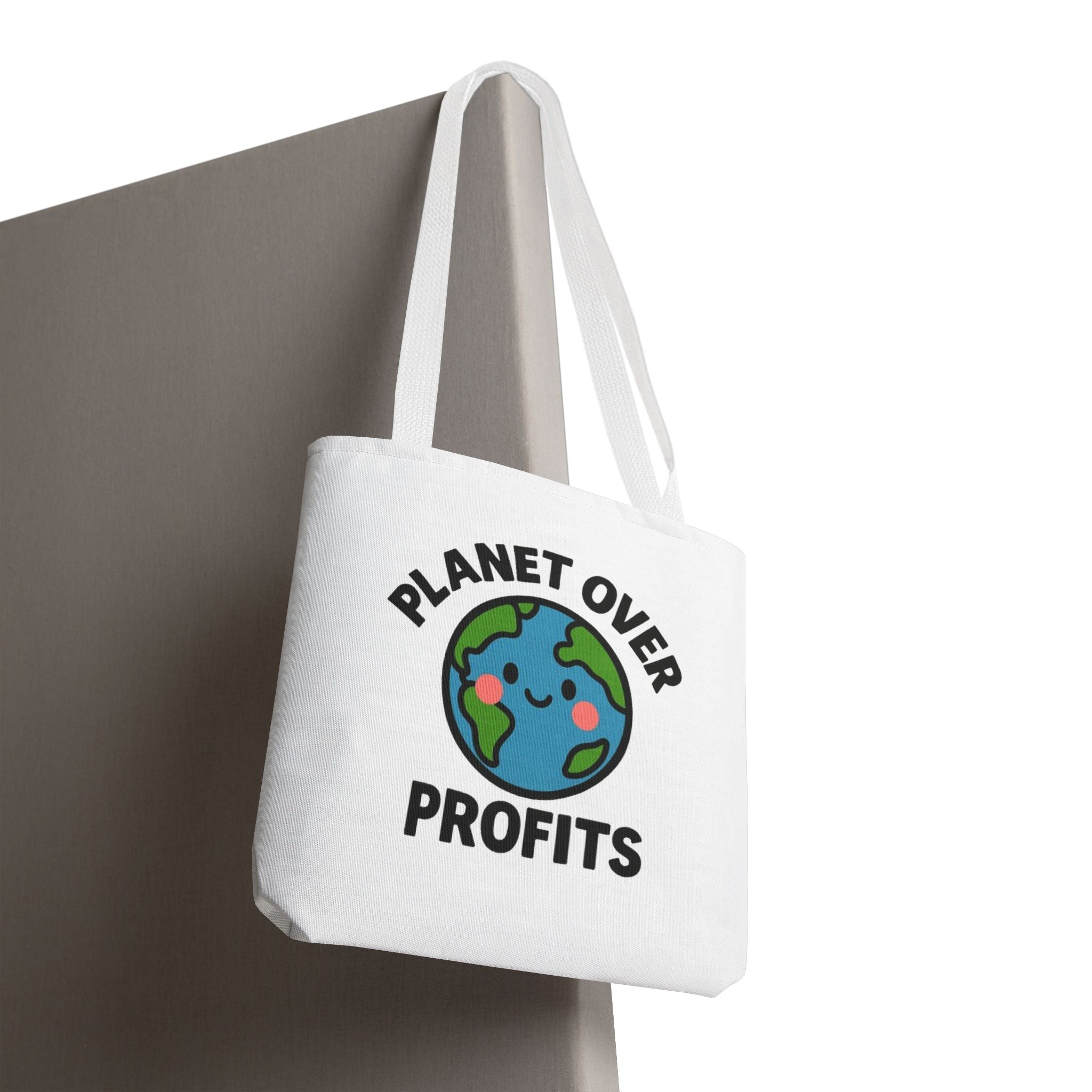 Planet Over Profits Design - Activist Tote Bag (Unisex) | Civic Goods