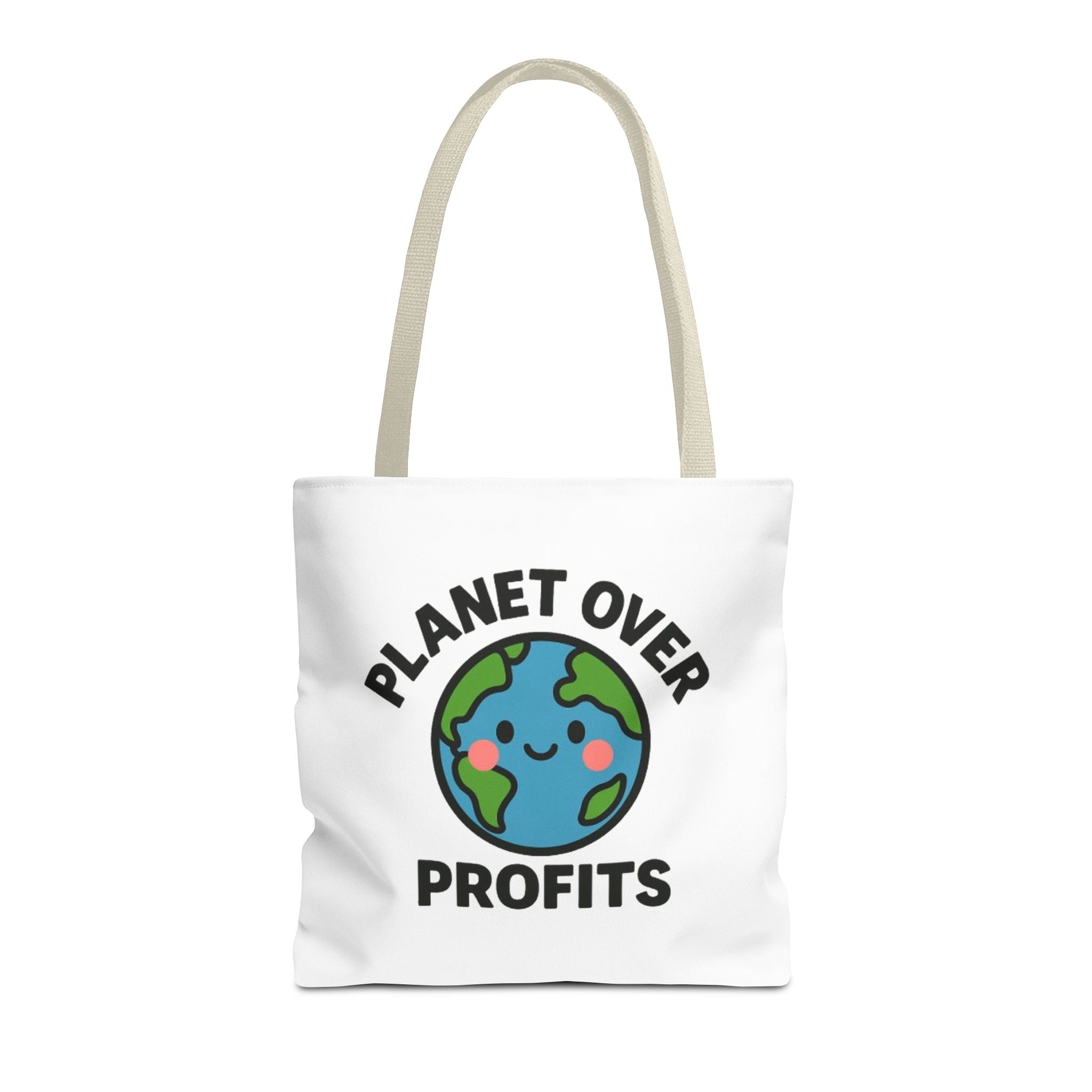 Planet Over Profits Design - Activist Tote Bag (Unisex) | Civic Goods