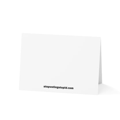 Is It Midterms Yet? Activism Card – Single or Set - Black and White