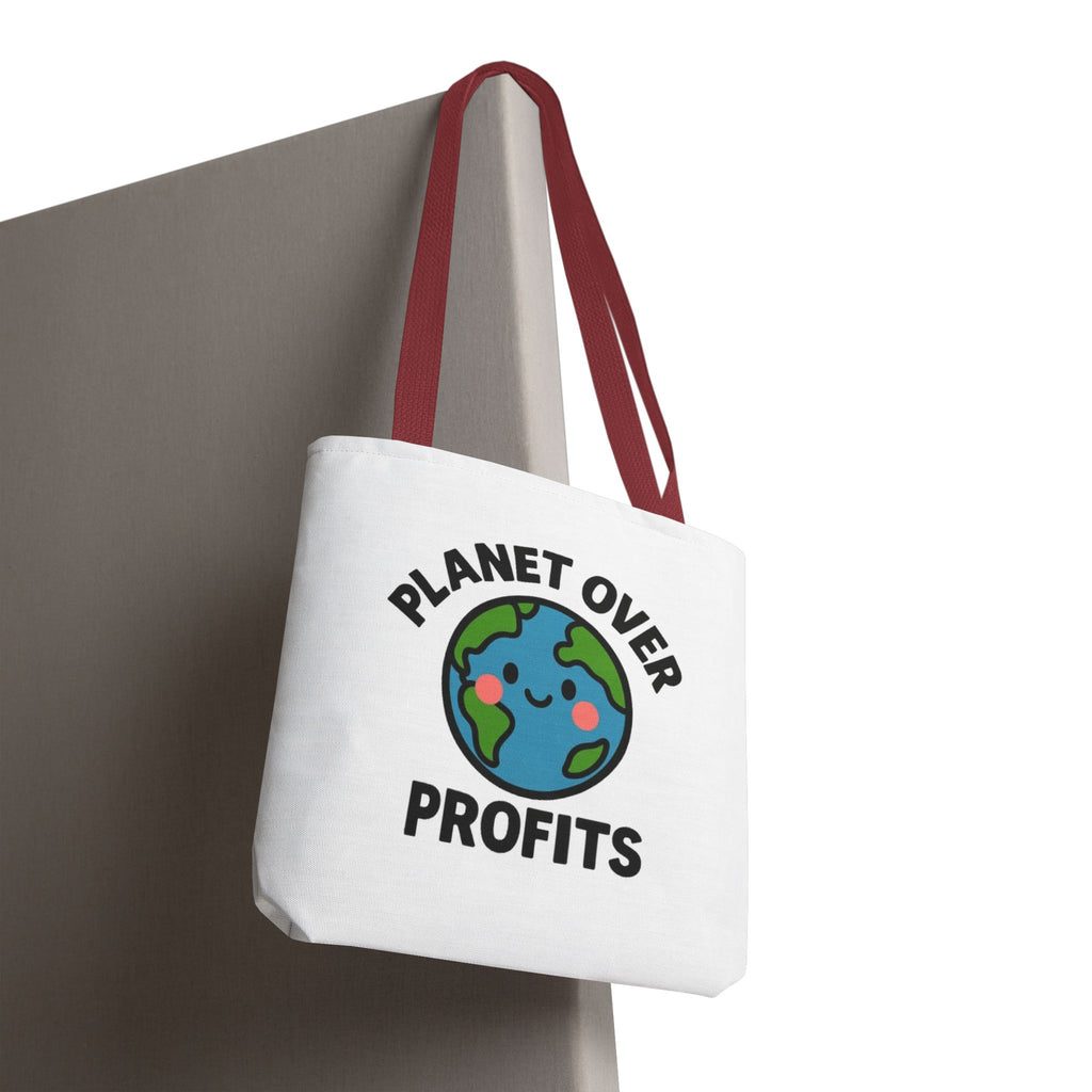 Planet Over Profits Design - Activist Tote Bag (Unisex) | Civic Goods
