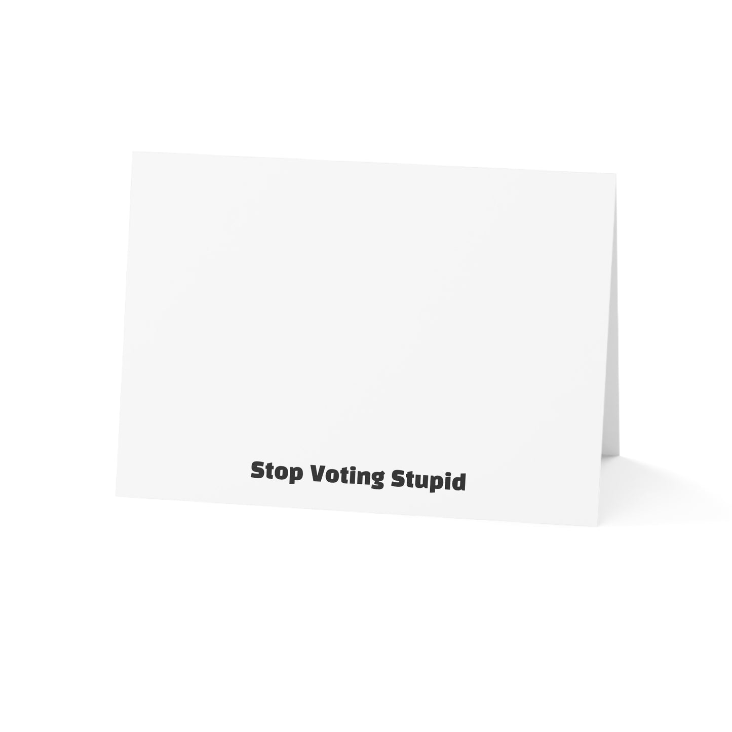 Stop Electing Predators Activism Card – Single or Set - Black and White