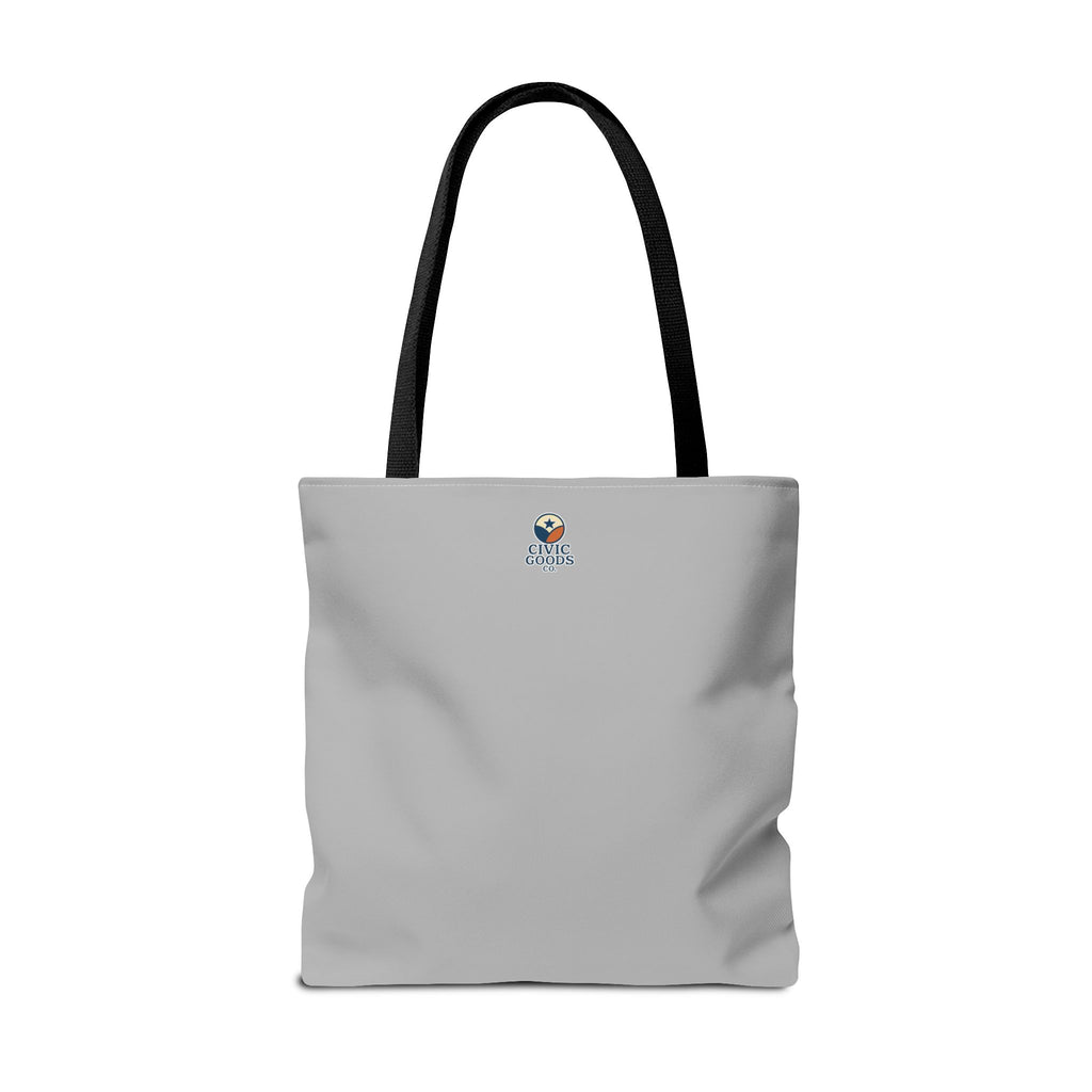 Earth Is For Everyone - Activist Tote Bag (Grey) | Civic Goods