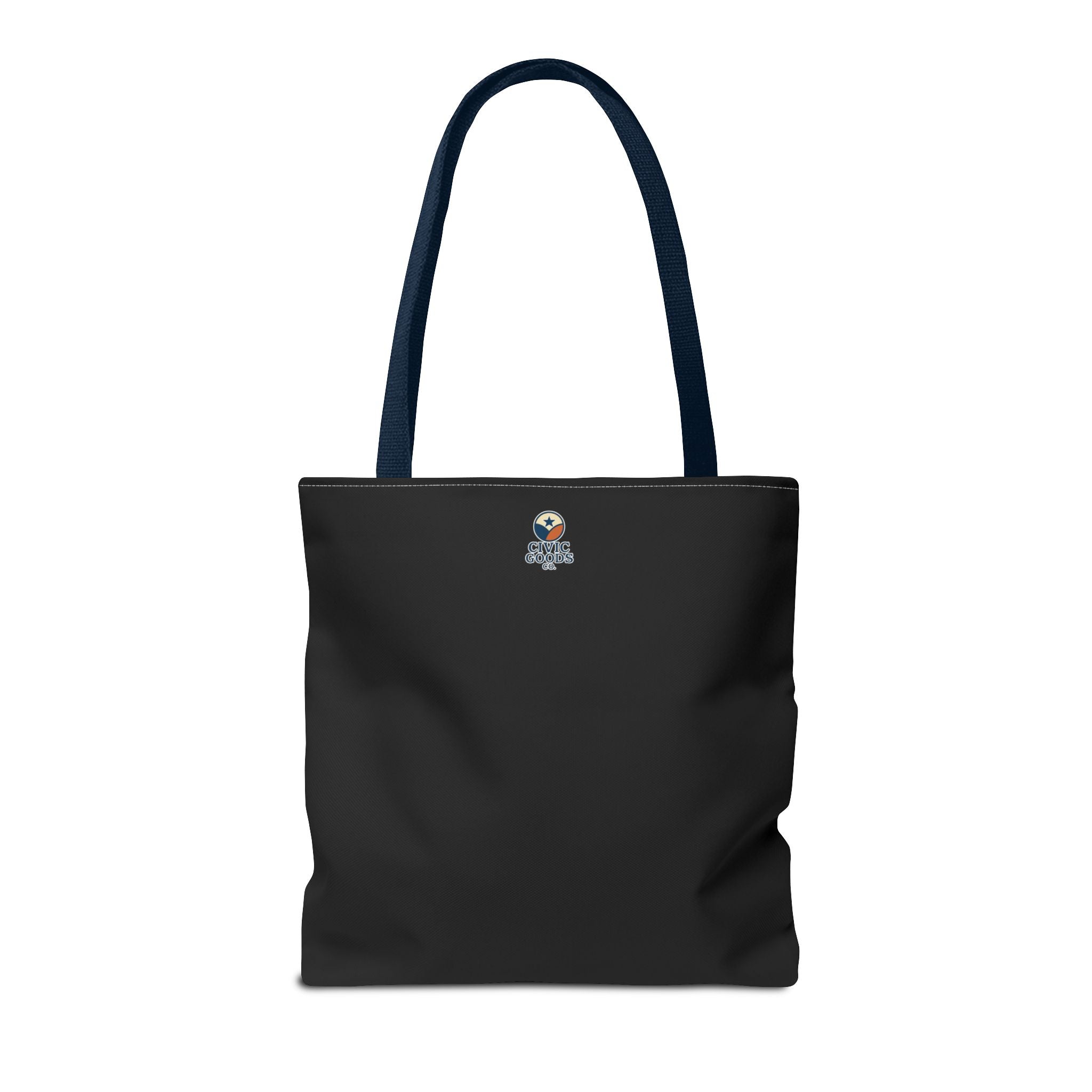 Planet Over Profits Design - Activist Tote Bag (Black) | Civic Goods