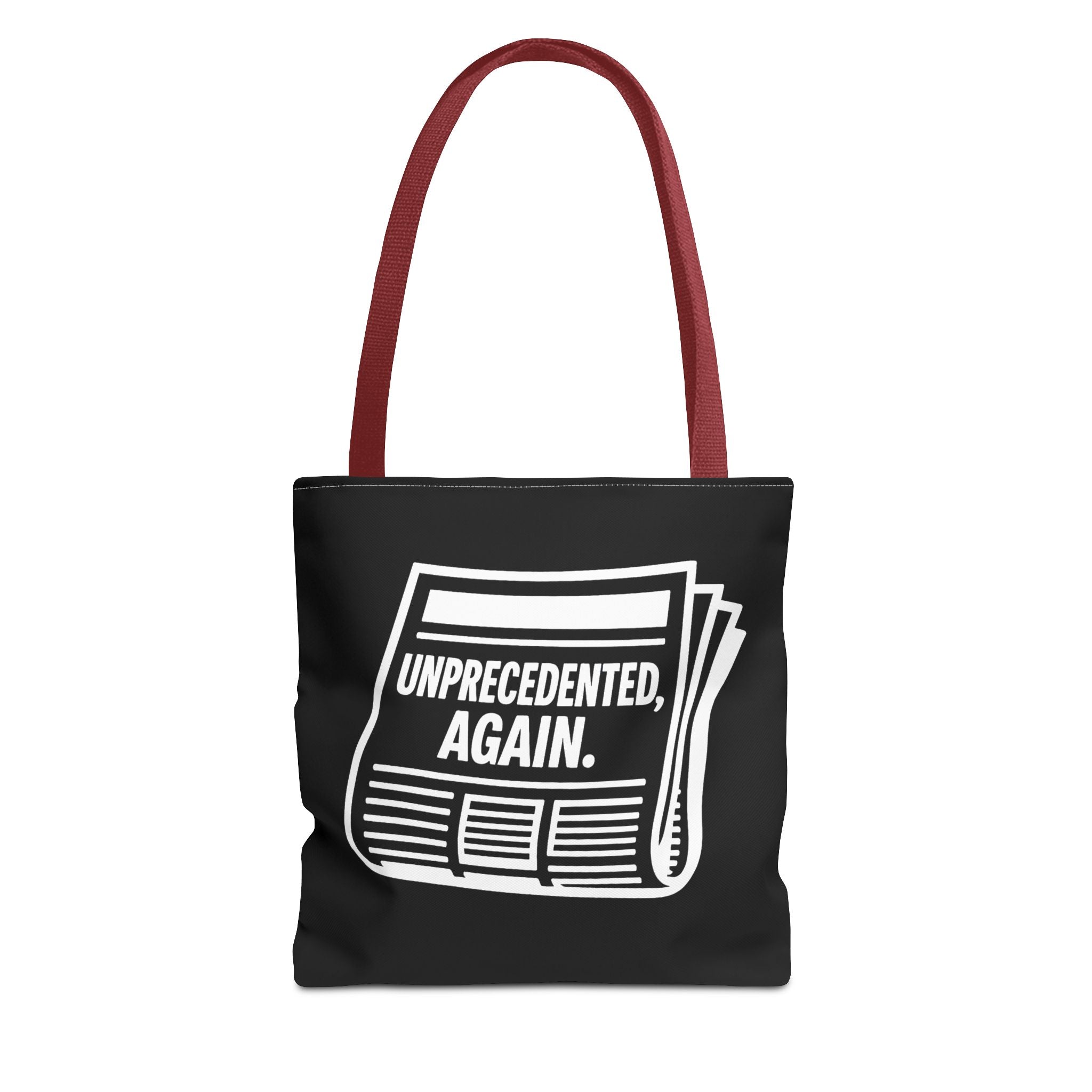Unprecedented Again - Activist Tote Bag (Black) | Civic Goods