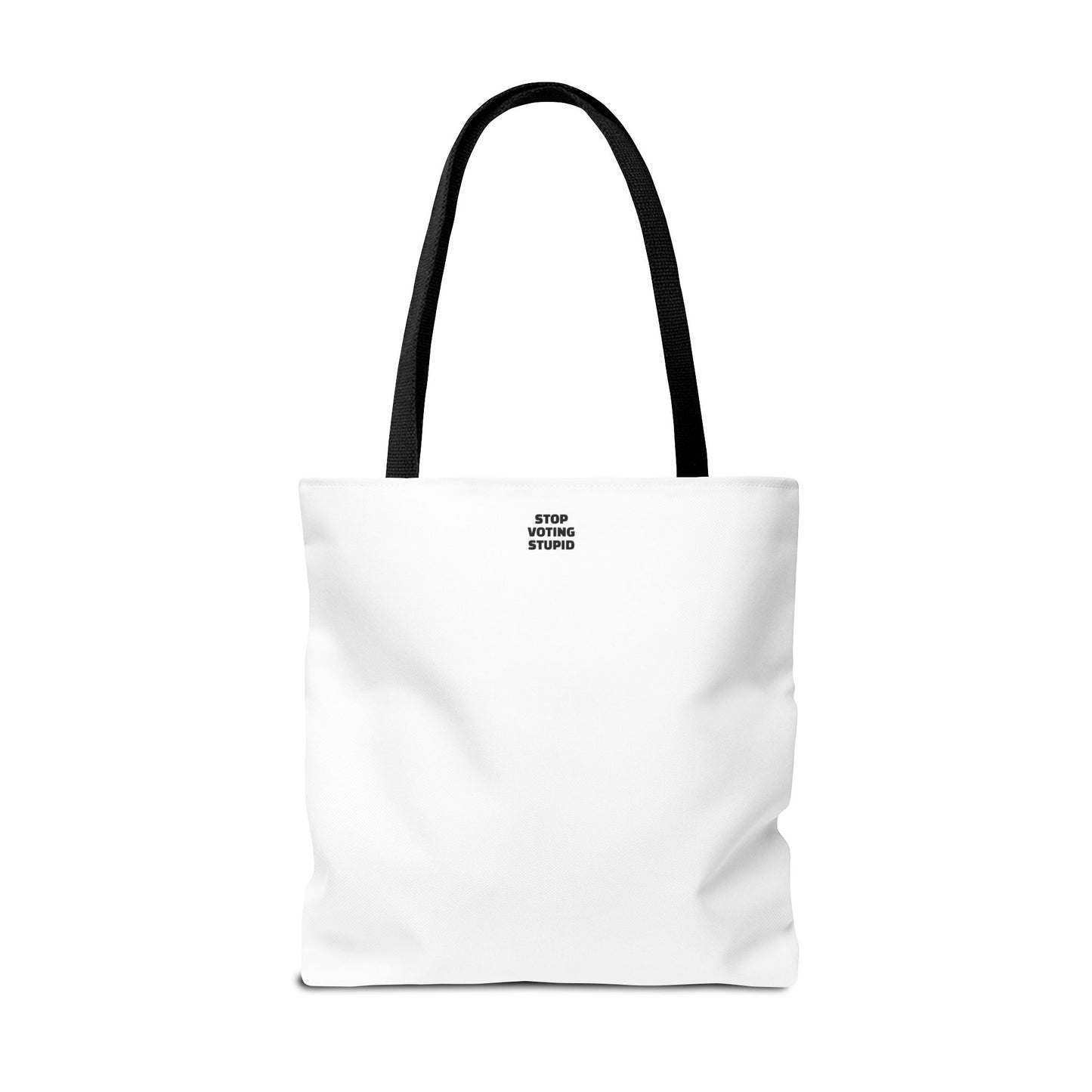 Stop Voting Stupid – Activist Tote Bag - White