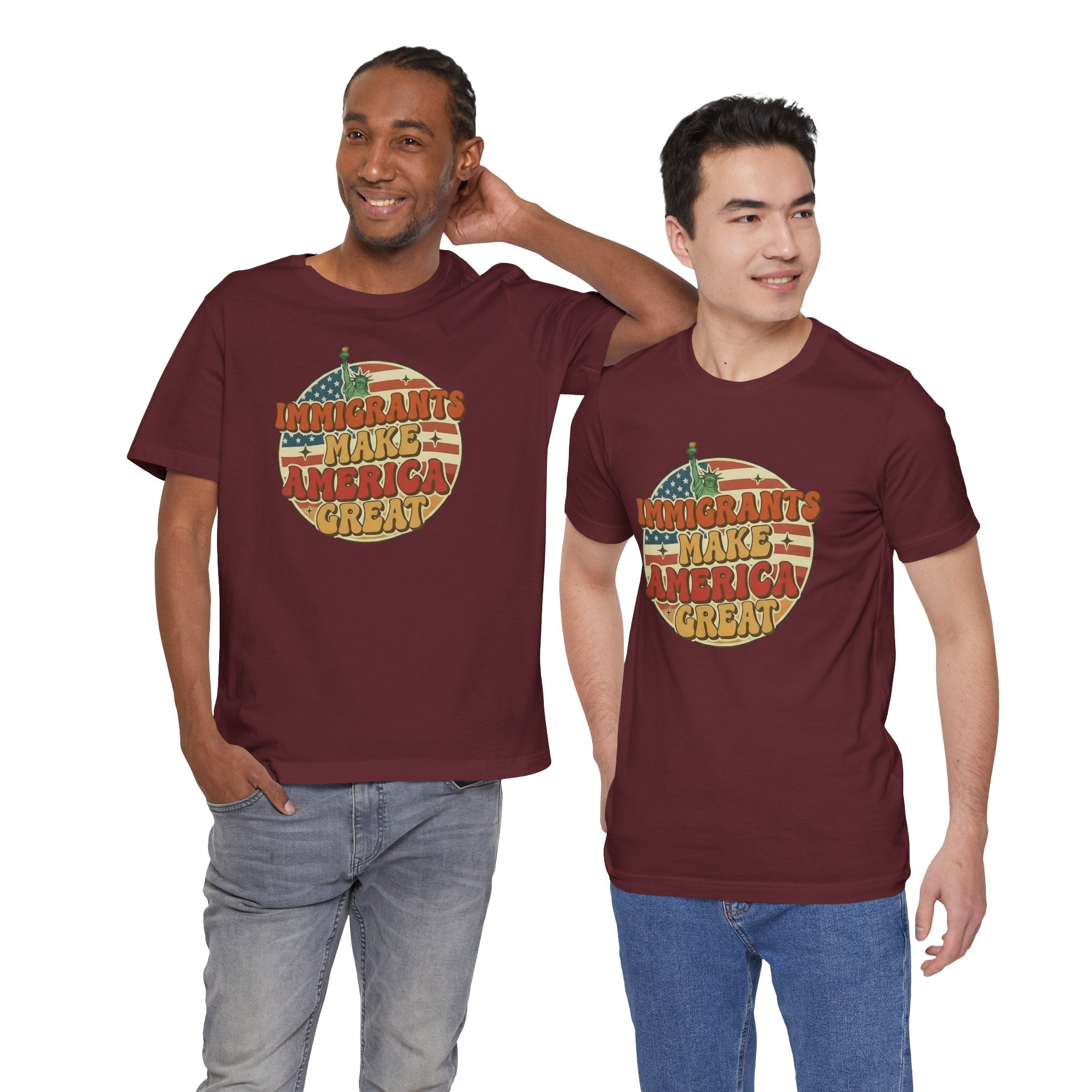 Immigrants Make America Great -  Activism Tee (Unisex) | Civic Goods