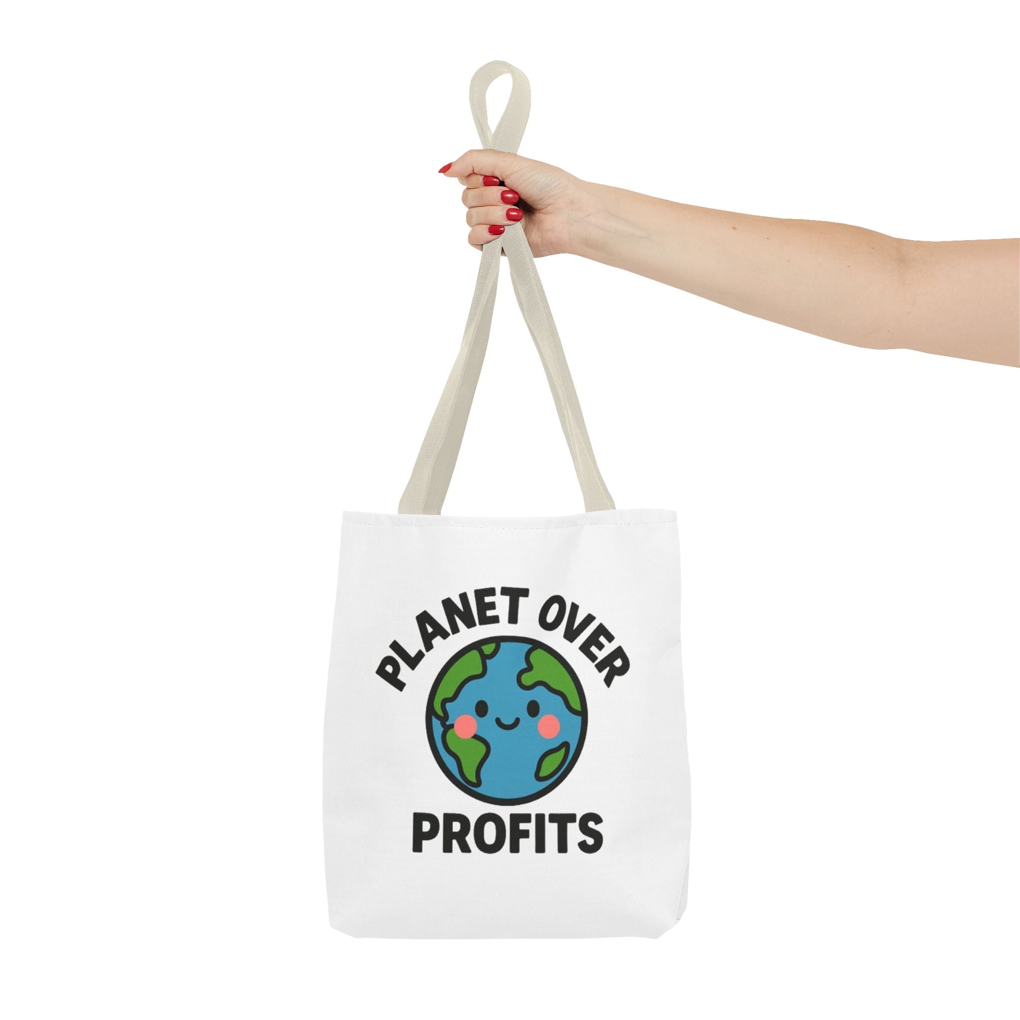 Planet Over Profits Design - Activist Tote Bag (Unisex) | Civic Goods