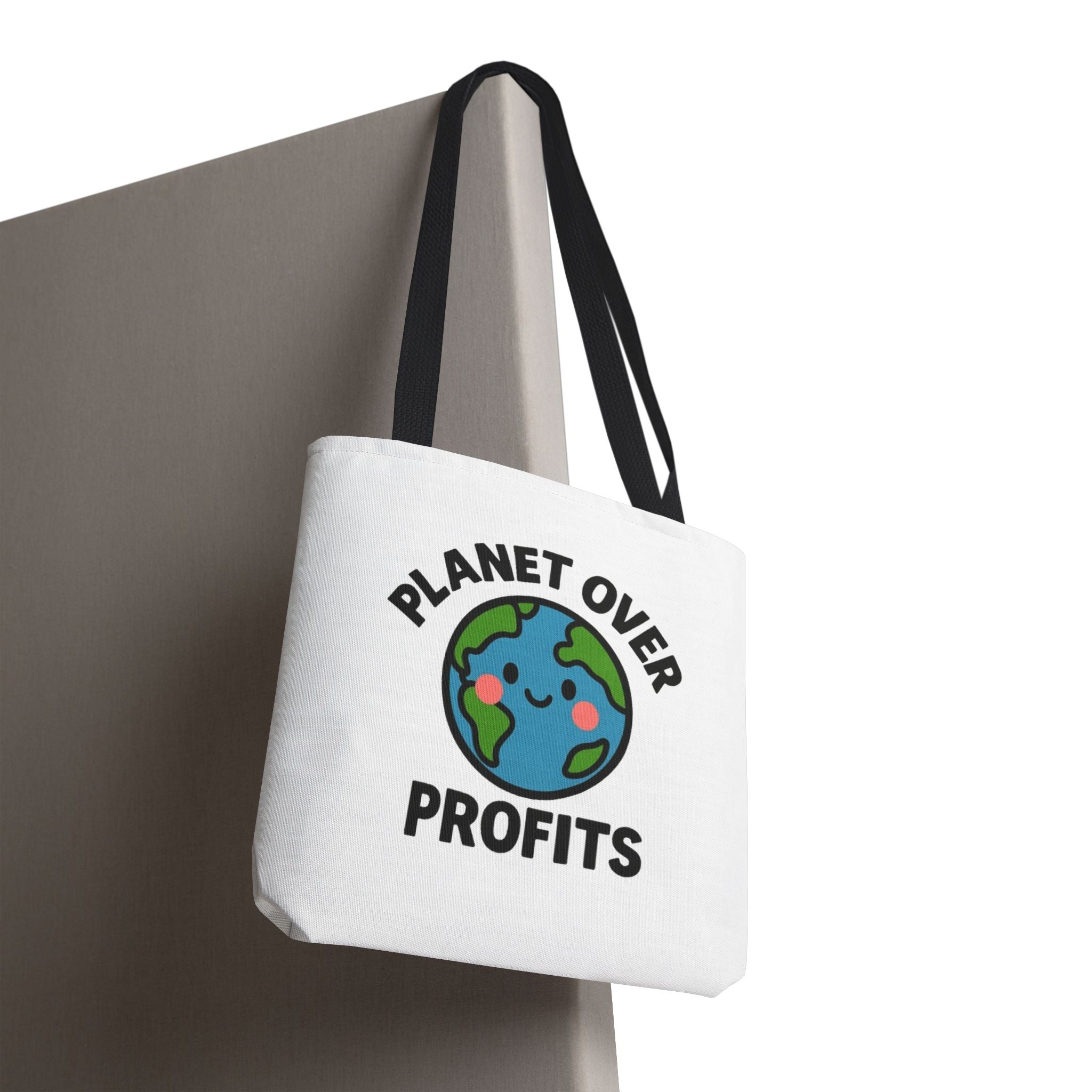 Planet Over Profits Design - Activist Tote Bag (Unisex) | Civic Goods