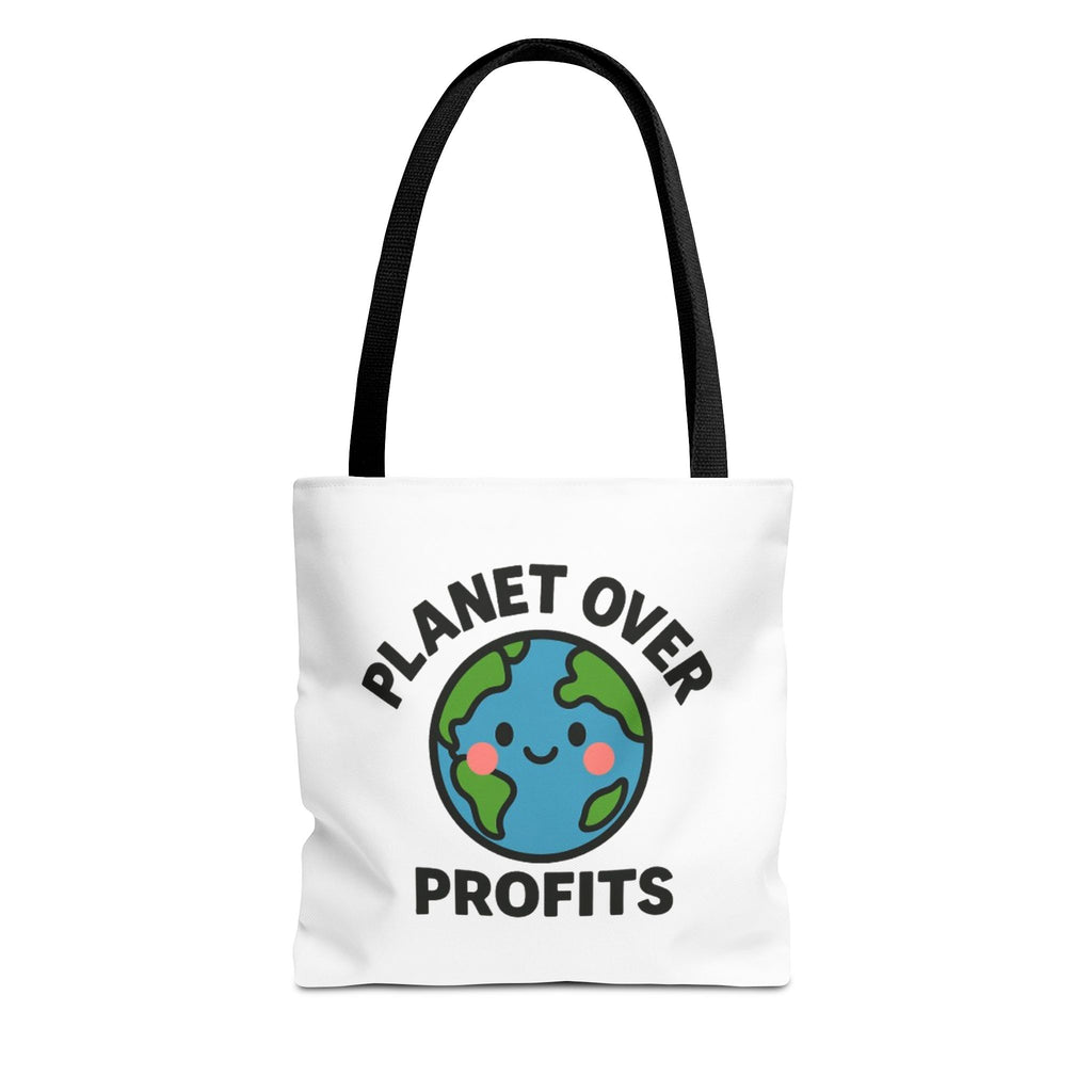 Planet Over Profits Design - Activist Tote Bag (Unisex) | Civic Goods