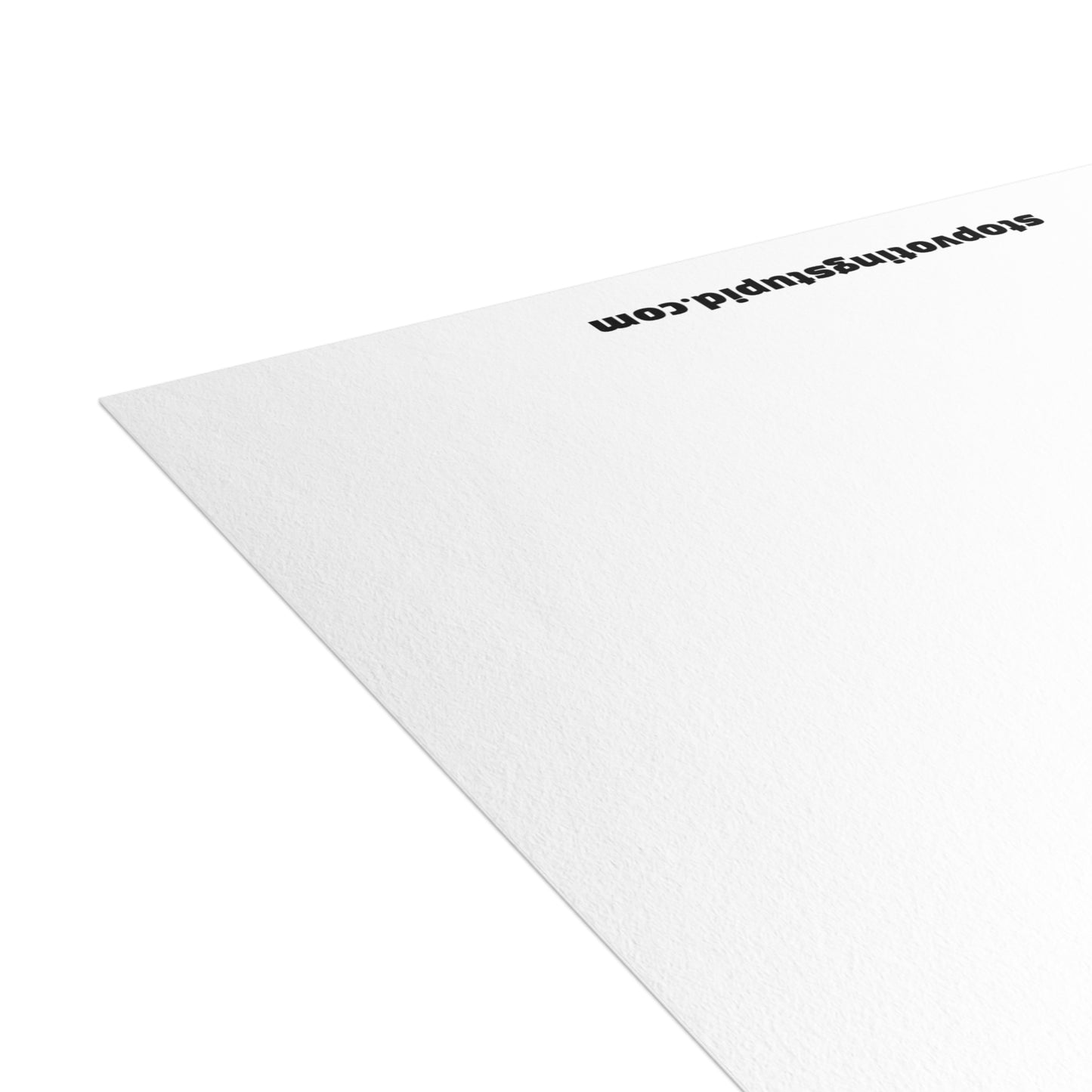 Is It Midterms Yet? Activism Card – Single or Set - Black and White