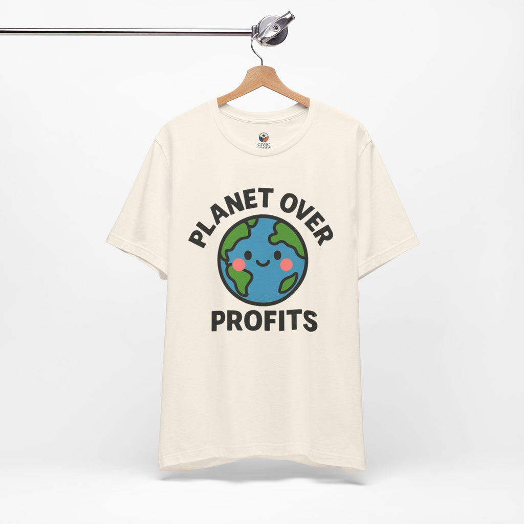 Planet Over Profits - Activism Tee (Unisex) | Civic Goods