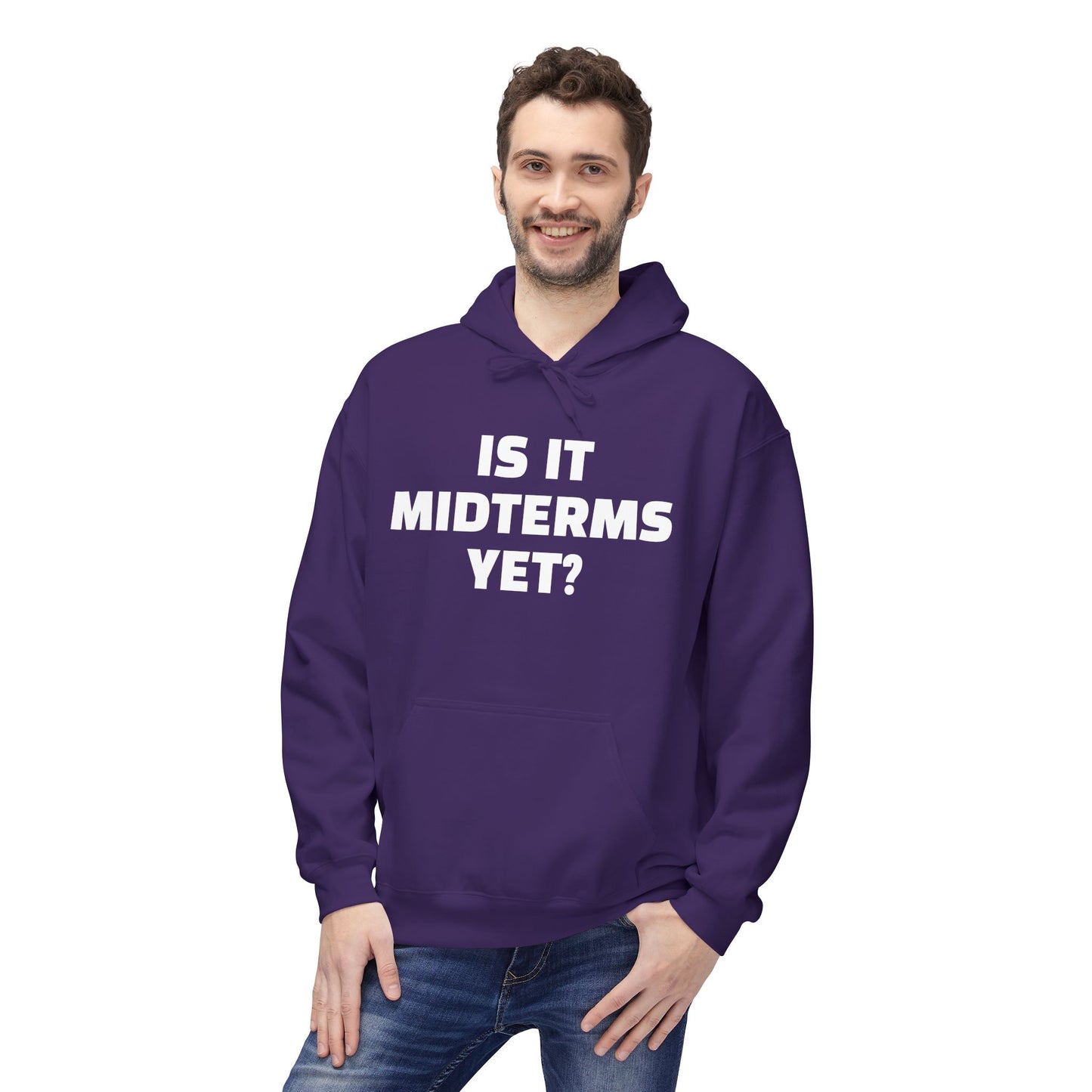 Is It Midterms Yet? – Unisex Protest Hoodie (Size S-5XL)