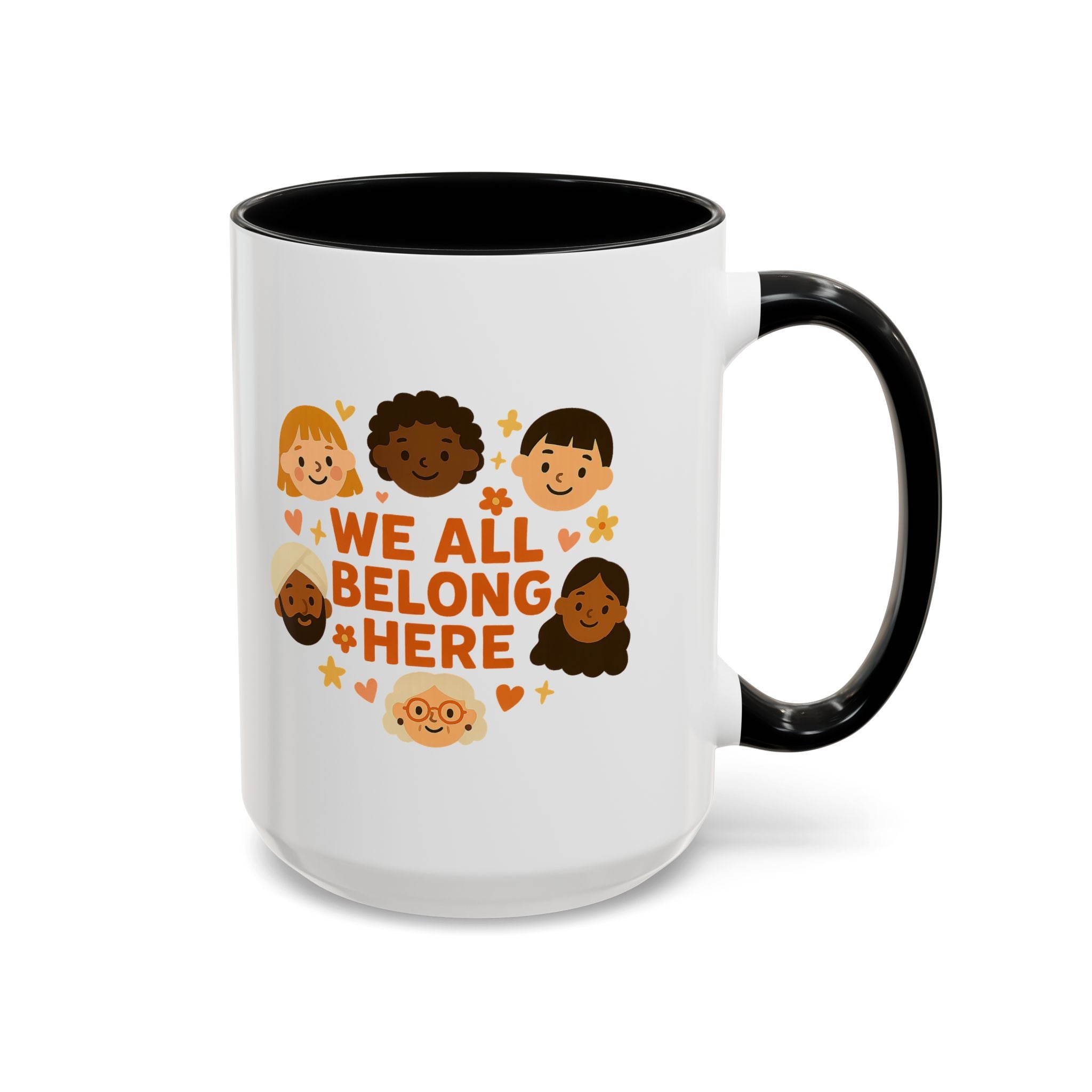 We All Belong Here - Activist Coffee Mug (11oz/15oz) | Civic Goods