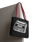 Unprecedented Again - Activist Tote Bag (Black) | Civic Goods
