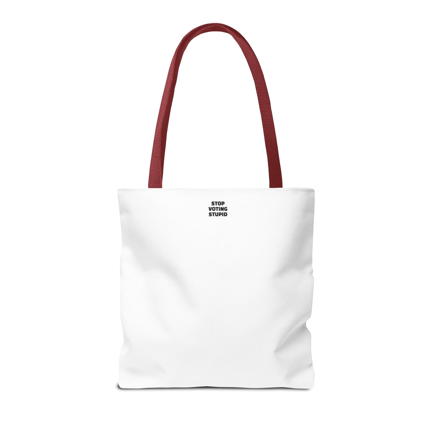 Stop Voting Stupid – Activist Tote Bag - White