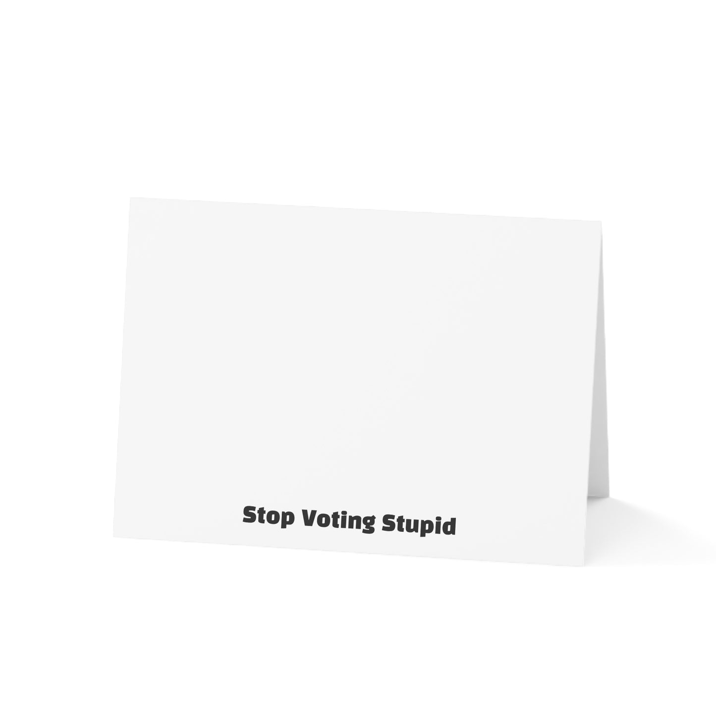 Stop Electing Predators Activism Card – Single or Set - Black and White
