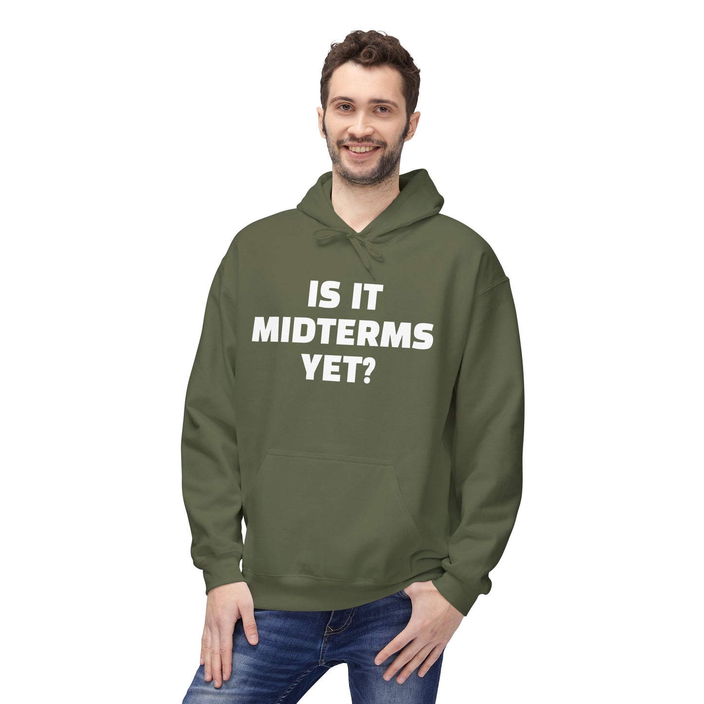 Is It Midterms Yet? – Unisex Protest Hoodie (Size S-5XL)