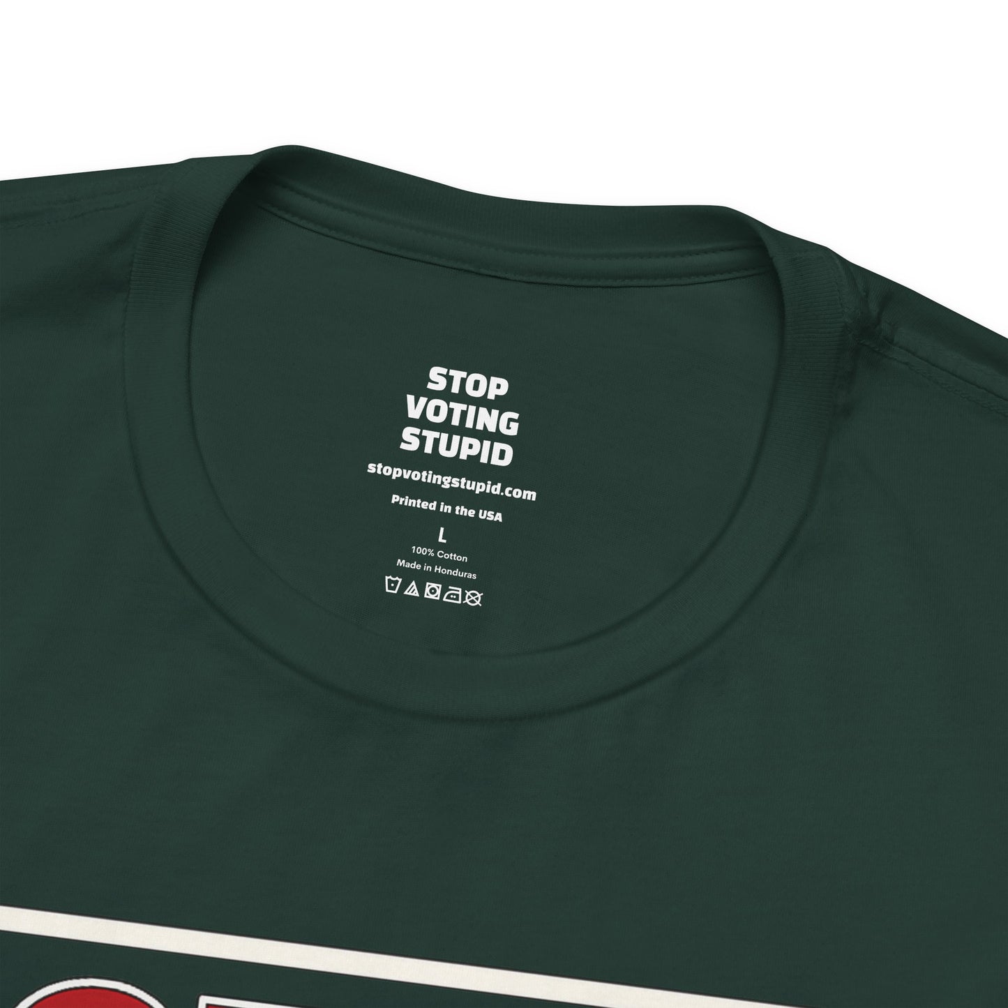 Stop Voting Stupid – Unisex Protest Tee (Size XS-4XL)