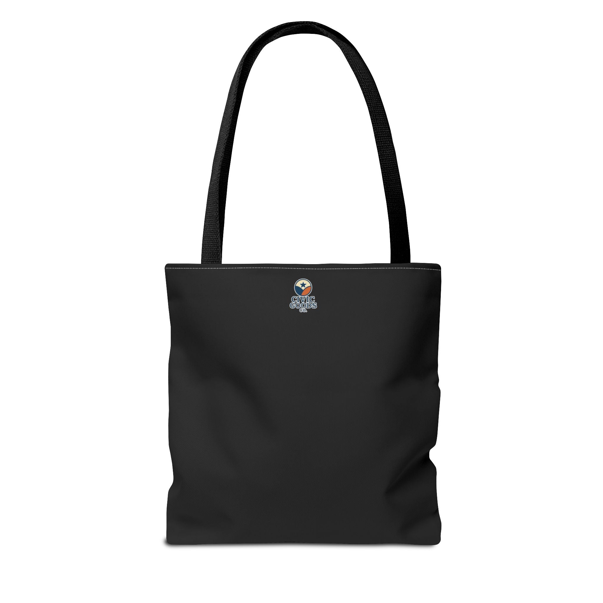 Planet Over Profits Design - Activist Tote Bag (Black) | Civic Goods