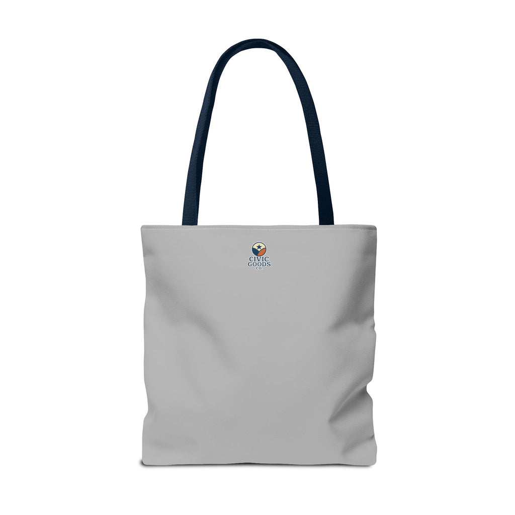 Earth Is For Everyone - Activist Tote Bag (Grey) | Civic Goods