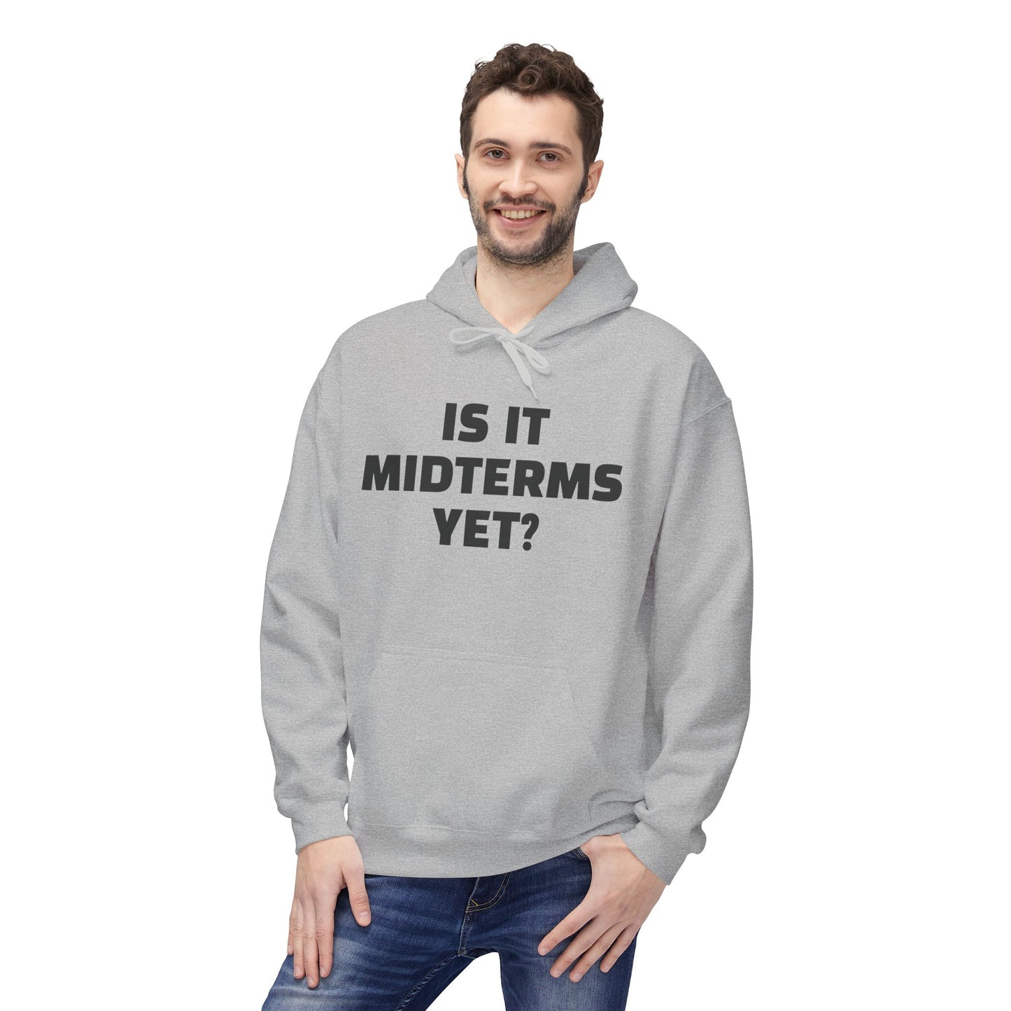Is It Midterms Yet? – Unisex Protest Hoodie (Size S-5XL)